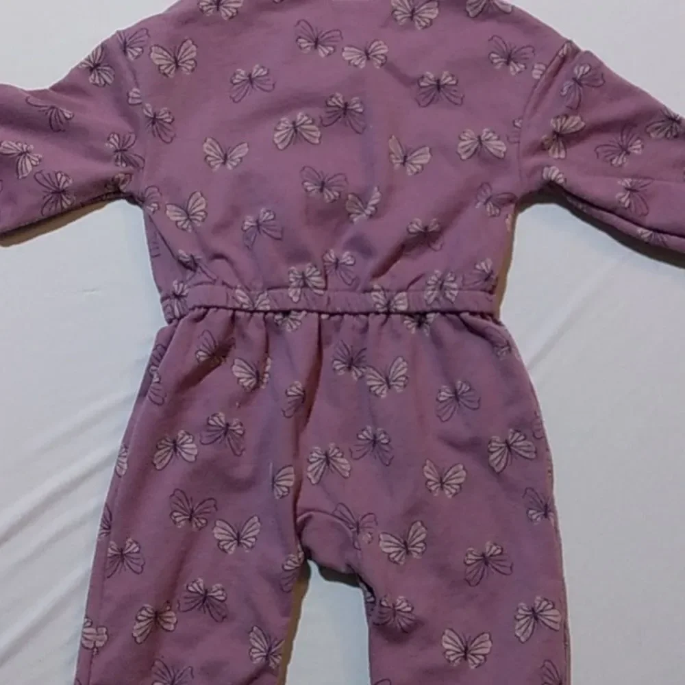 3-6 Months Carter's Girls' Purple Butterfly Romper